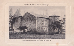 E14-47) CASTELJALOUX - MAISON DE CAMPAGNE - RENDEZ VOUS DE CHASSE ET D ' AMOUR DE HENRI IV  - ( 2 SCANS )   - Casteljaloux