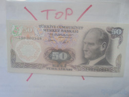 TURQUIE 50 LIRA 1970(76) Neuf (B.33) - Türkei