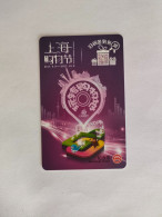 China Transport Cards, Shanghai Shopping Festival, Metro Card, Shanghai City,(1pcs) - Non Classificati