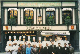 Paris 75003 Animée Ambassade D'Auvergne Restaurant - Arrondissement: 03