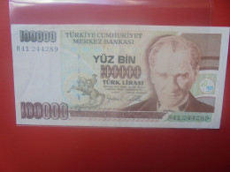 TURQUIE 100.000 LIRA 1970(91) Préfix :H Circuler (B.33) - Turquie