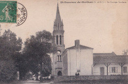 E23-47) SAINT SAUVEUR DE MEILHAN -  LE GROUPE SCOLAIRE  - EN  1916 - Meilhan Sur Garonne