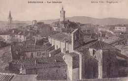 E24-83) DRAGUIGNAN - VUE GENERALE  - EDIT. VILLY - EN 1912  - ( 2 SCANS ) - Draguignan