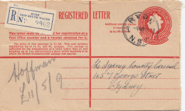Australia 1957: Registered Letter Ryde To Sydney - Other & Unclassified