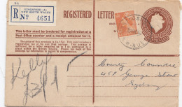 Australia 1956: Registered Letter Kingsford To Sydney - Other & Unclassified