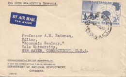 Australia: 1957: Air Mail To USA - Other & Unclassified