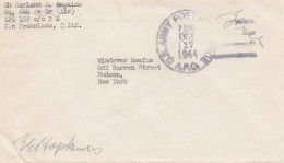 Netherland New-Guinea: San Francisco US Army Postal Service To New York - Papua New Guinea