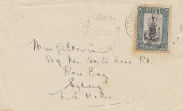 Papua: 1938 Port Morespy To Sydney  - Rose Bay - Papua New Guinea