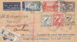 Australia: 1934: Air Mail Registered Brisbane - Other & Unclassified