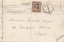 Australia Post Card Sydney To Paris - Other & Unclassified