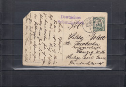 Togo AK 1914: Deutsche Seepostlinie Hamburg-Westafrika "Deutsches Schutzgebiet" - Togo