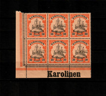 Karolinen: MiNr. 12, Vom Eckrand Mit Inschrift, Postfrisch, ** - Carolines