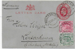 Letter Card Bultfontein 1911 To Leutershausen/Ansbach - Altri & Non Classificati