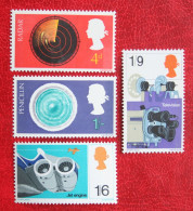 Inventions Erfindungen Discoveries (Mi 470-473 Yv 495-498) 1967 POSTFRIS MNH ** ENGLAND GRANDE-BRETAGNE GB GREAT BRITAIN - Ongebruikt