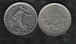 Monnaie 5 Fr Semeuse - 1970 - Altri & Non Classificati