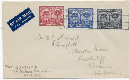 Air Mail Melbourne 1945 To New Zealand - Autres & Non Classés