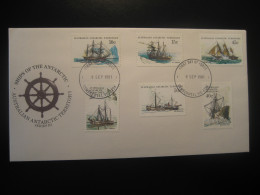 CAMBERWELL 1981 Ship Ships FDC Cancel Cover Antarctica AAT Antarctic Antarctique Australia South Pole Polar - Lettres & Documents