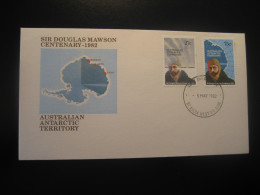 ST KILDA WEST 1982 Sir Douglas Mawson FDC Cancel Cover Antarctica AAT Antarctic Antarctique Australia South Pole Polar - Briefe U. Dokumente