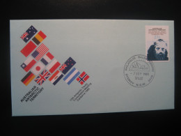 SYDNEY 1983 Antarctic Treaty FDC Cancel Cover Antarctica AAT Antarctique Australia South Pole Polar - Lettres & Documents