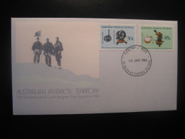 ST KILDA RD CENTRAL 1984 South Magnetic Pole Physics Geology FDC Antarctic Antarctica AAT Antarctique Australia Polar - Brieven En Documenten