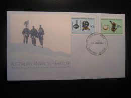 CAMBERWELL 1984 South Magnetic Pole Physics Geology FDC Antarctic Antarctica AAT Antarctique Australia Polar - Storia Postale