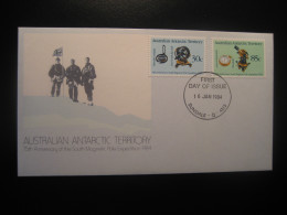 SUNDALE 1984 South Magnetic Pole Physics Geology FDC Antarctic Antarctica AAT Antarctique Australia Polar - Brieven En Documenten