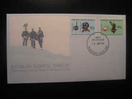 WARATAH 1984 South Magnetic Pole Physics Geology FDC Antarctic Antarctica AAT Antarctique Australia Polar - Storia Postale