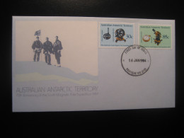 PRAHRAN 1984 South Magnetic Pole Physics Geology FDC Antarctic Antarctica AAT Antarctique Australia Polar - Storia Postale