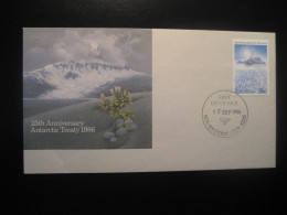 SOUTHPORT 1986 Antarctic Treaty FDC Antarctica AAT Antarctique Australia Polar South Pole - Storia Postale