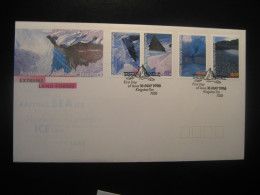 KINGSTON 1996 Extreme Land Forms Geology FDC Antarctica AAT Antarctic Antarctique Australia Polar South Pole - Covers & Documents