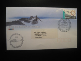 DAVIS 2002 Helicopter Resources Antarctica Cancel Cover AAT Antarctic Antarctique Australia Polar South Pole - Helicopters