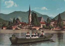 64247 - Rottach-Egern - Trachtengruppe Im Boot - 1959 - Miesbach