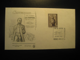 1967 Diario La Capital Rosario Newspaper Journalism FDC Cancel Cover ARGENTINA Buenos Aires - Otros & Sin Clasificación