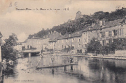 55-DUN SUR MEUSE LA MEUSE ET LE TROTTOIR - Dun Sur Meuse