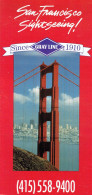 San Francisco Sightseeing : Ancien Petit Guide Touristique De 12 Pages Datant De 1994 - Reiseprospekte