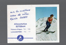 Lamagistere (82) Calendrier 1960 ALIMENTATION ESTEBAN  (PPP47065) - Klein Formaat: 1941-60