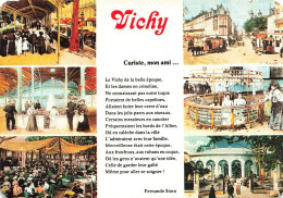 FRANCE - Vichy - Monuments - Animé - Colorisé - Carte Postale - Vichy