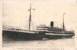 TRANSPORTS - Bateaux - Macoris - Paquebot De La Compagnie Générale Transatlantique - Carte Postale Ancienne - Piroscafi