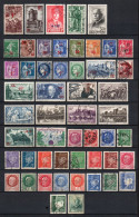 - FRANCE N° 476/525 Oblitérés - 52 Timbres 1941-42 Avec Clément Ader - Cote 78,80 € - - Used Stamps