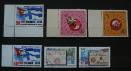 Cuba - 1533 - 1535 - 4317/8 Oblitérés Et 5096 X2 Neufs ** - Colecciones & Series