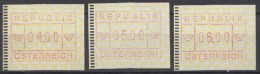 Austria MNH Stamps - Automaatzegels [ATM]