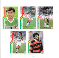 EH32 - CARTES UPPER DECK USA 94 - BOLIVIA - MIGUEL RIMBA - WILLIAM RAMALLO - MARCO SANDY  - LUIS CRISTALDO - TRUCCO - Trading-Karten