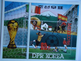 KOREA  USED SHEET  FOOTBALL  WORLD CUP MEXICO 86 - 1986 – Mexique