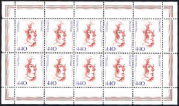 2014 Frauen 440 Pf Gret Palucca - 10er-Bogen ** Postfrisch / MNH - 1991-2000