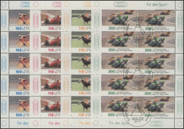 2031-2034 Sporthilfe Rennsport - 10er-Bogen ESSt - 1991-2000