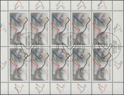 2045 Kosovo-Hilfe - 10er-Bogen ESSt - 1991-2000