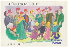 Färöer-Inseln Markenheftchen 8 Brauchtum, ** Postfrisch - Féroé (Iles)