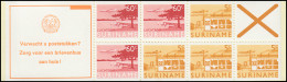 Surinam Markenheftchen 6 Luftpostmarken 60 Und 5 Ct., Verwacht ... 1978 - Suriname