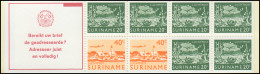 Surinam Markenheftchen 3 Luftpostmarken 20 Und 40 Ct., Bereikt ... 1978 - Suriname