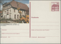 P138-l9/135 6144 Zwingenberg/Bergstraße, Rathaus ** - Cartes Postales Illustrées - Neuves